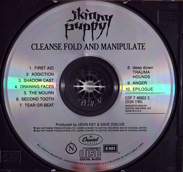 Skinny Puppy - Cleanse Fold And Manipulate (CD)