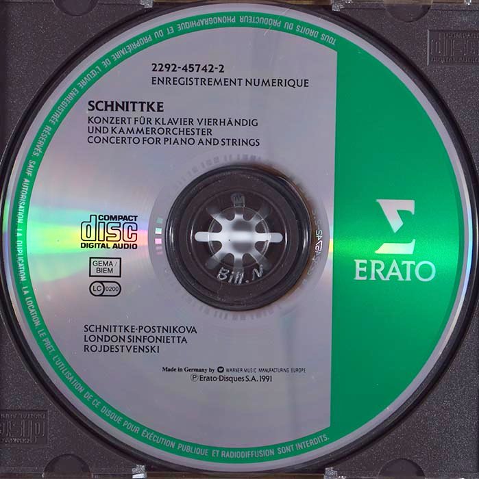 Alfred Schnittke - Concertos Pour Piano Et Cordes & Pour Piano A Quatre Mains (CD)