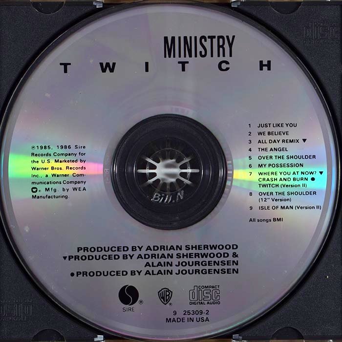 Ministry - Twitch (CD)