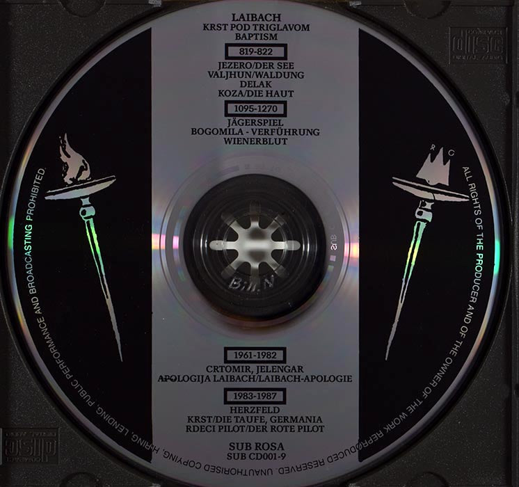 Laibach - Krst Pod Triglavom - Baptism (Klangniederschrift Einer Taufe) (CD)