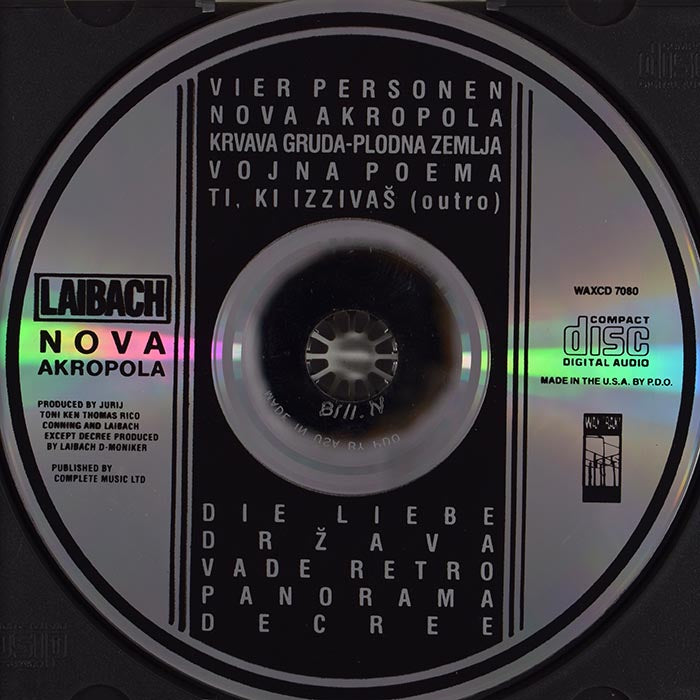 Laibach - Nova Akropola (CD)