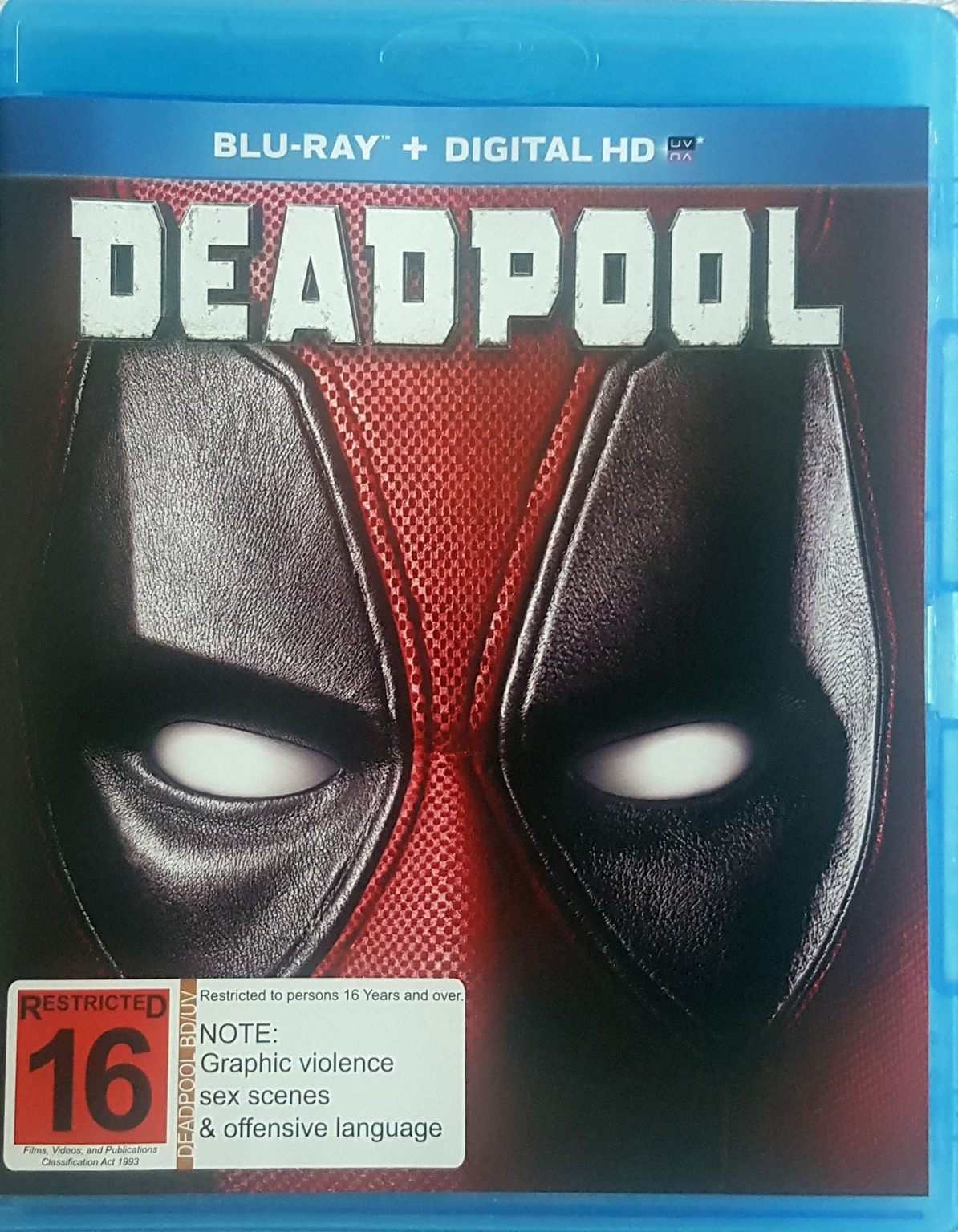 Deadpool Blu Ray Brand New