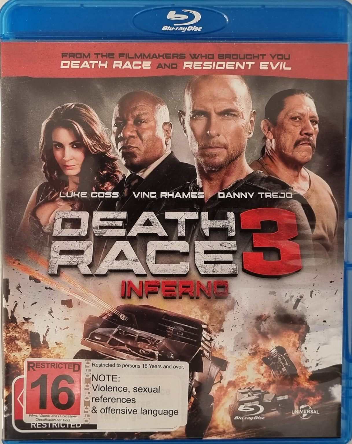 Death Race 3 (Blu Ray) Default Title