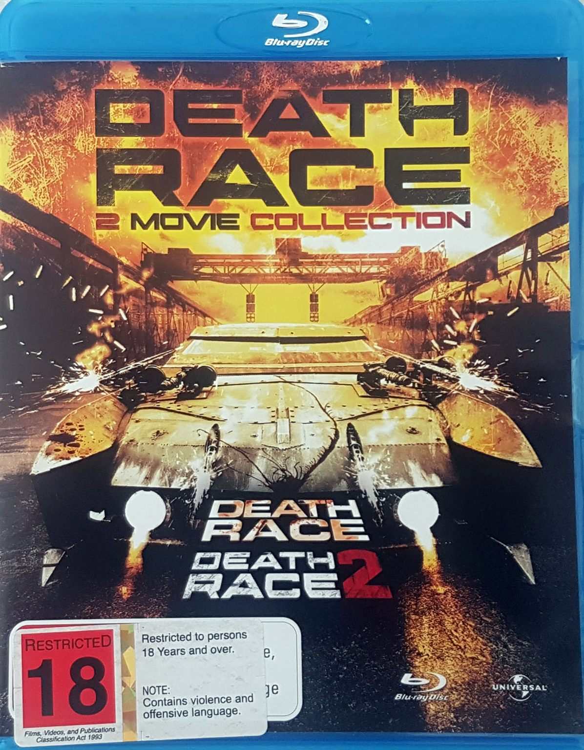 Death Race & Death Race 2 (Blu Ray) Default Title