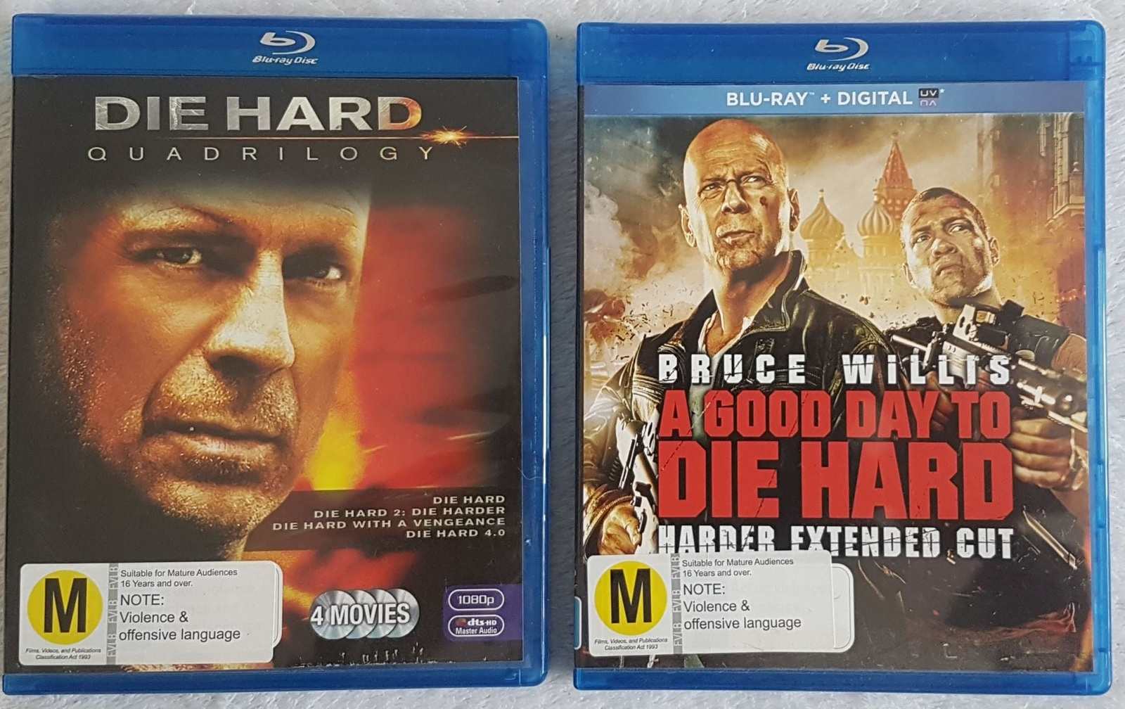 Die Hard 1-5: Five Movie Collection (Blu Ray) Default Title