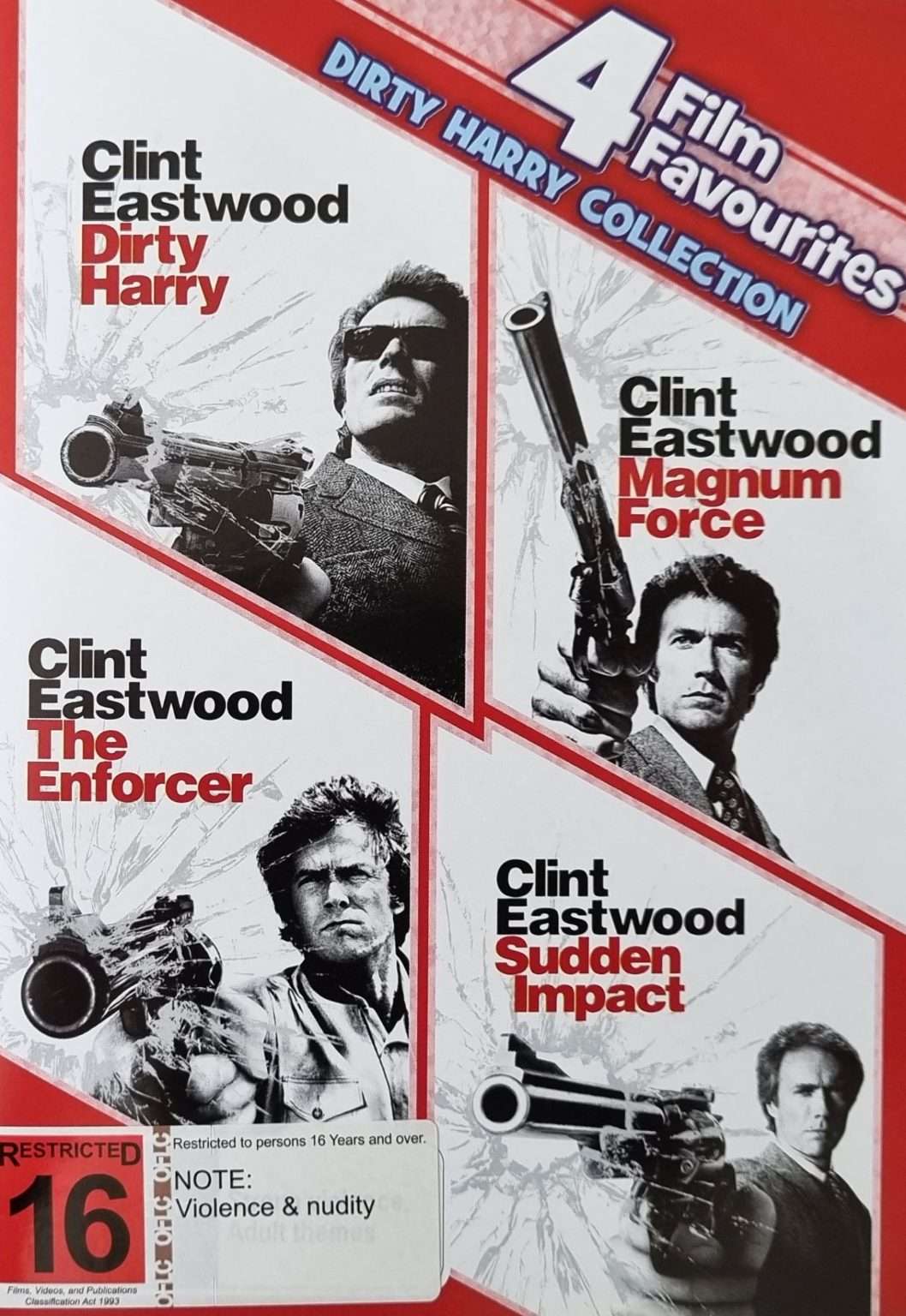 Dirty Harry / Magnum Force / The Enforcer / Sudden Impact