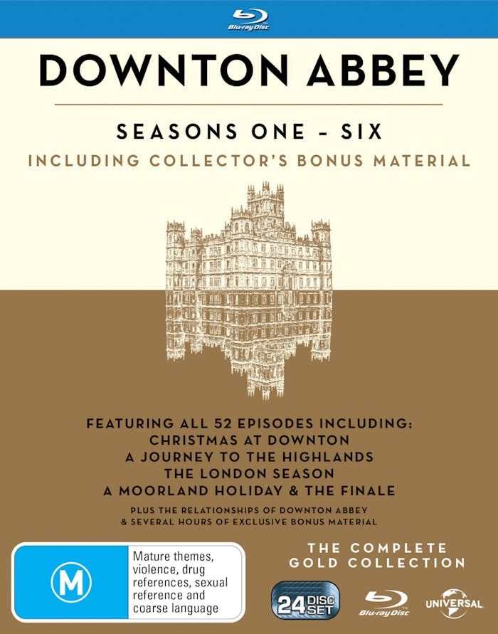 Downton Abbey Seasons One - Six Including Collector's Bonus Material (Blu Ray) Default Title