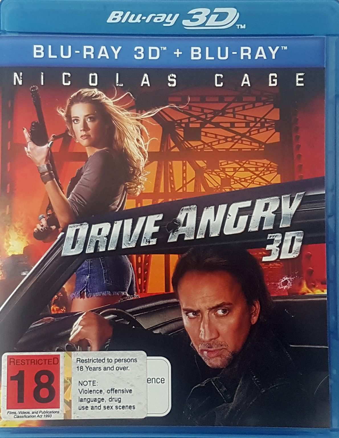 Drive Angry 3D (Blu Ray) + 2D Default Title