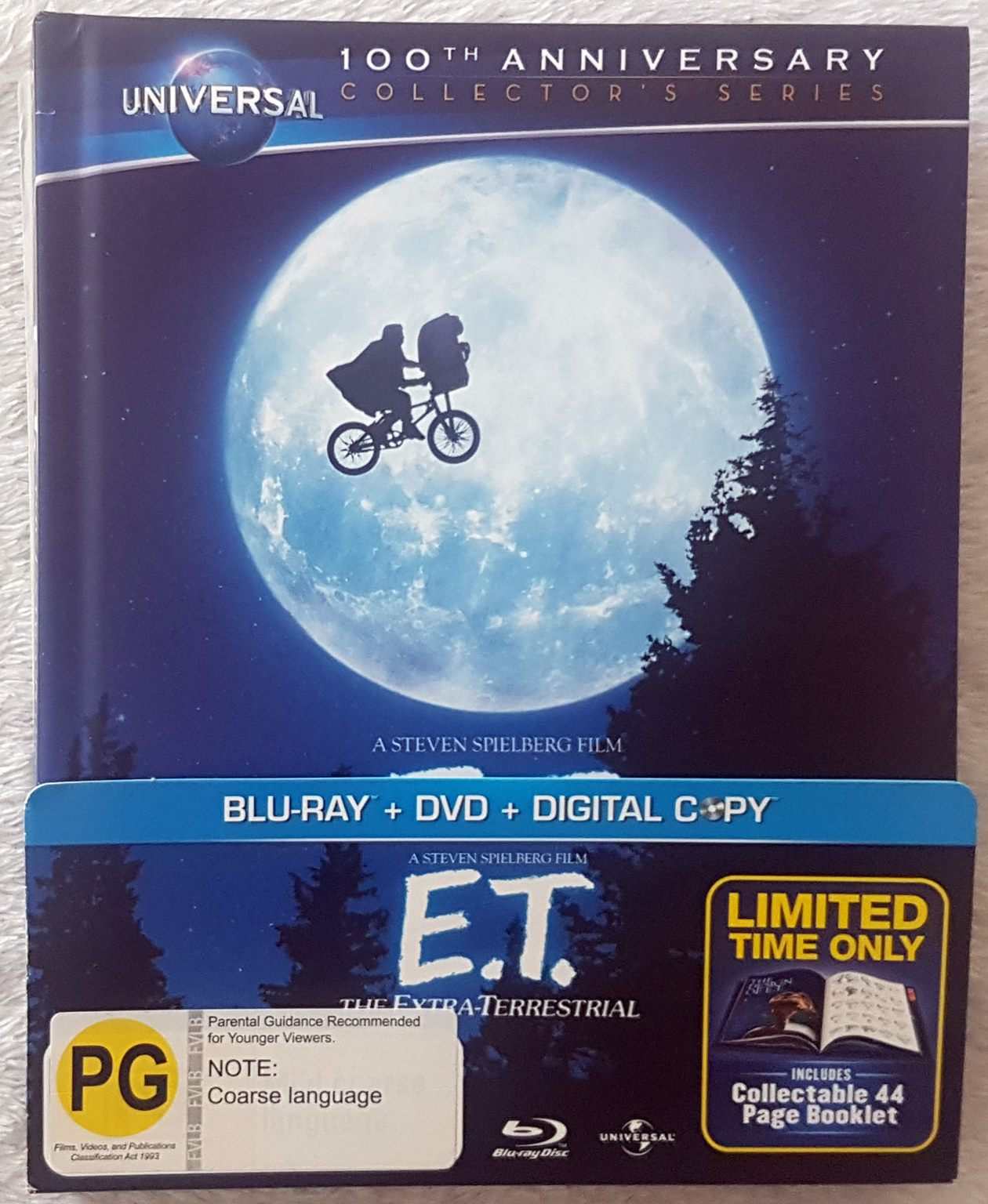 E.T The Extra-Terrestrial Universal Collector's Series Digibook (Blu Ray) Default Title