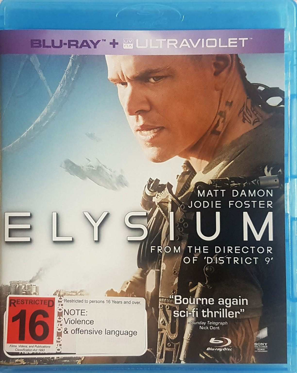 Elysium (Blu Ray)