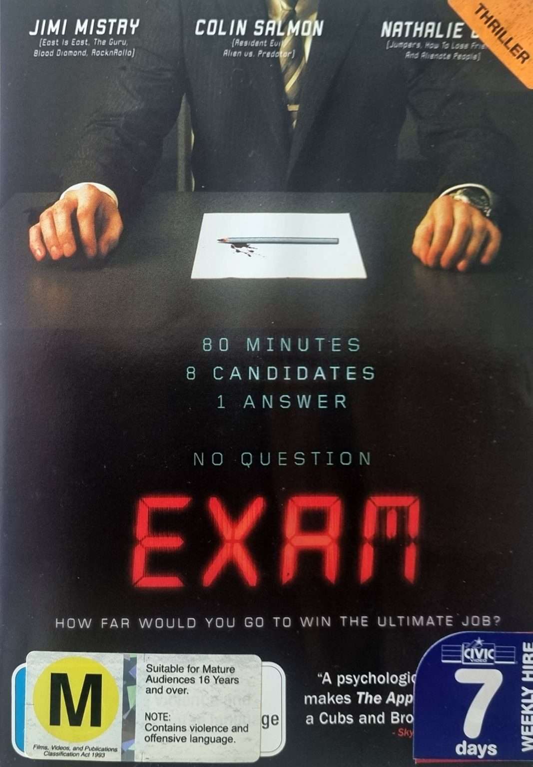 Exam EX RENTAL