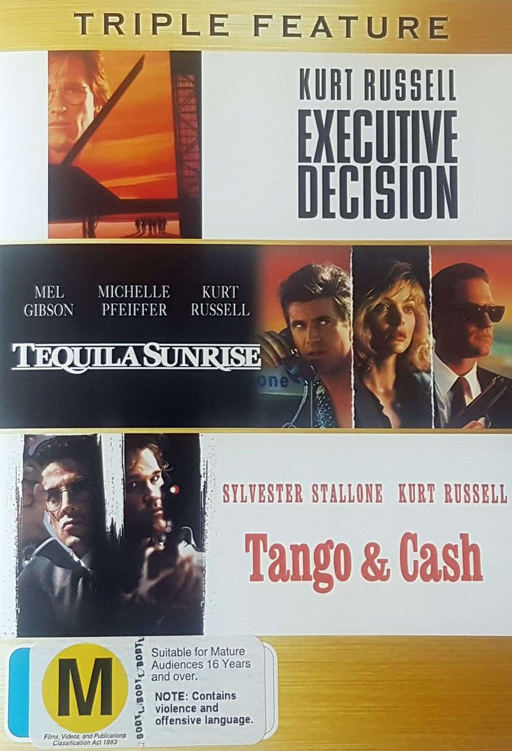 Executive Decision / Tequila Sunrise / Tango & Cash