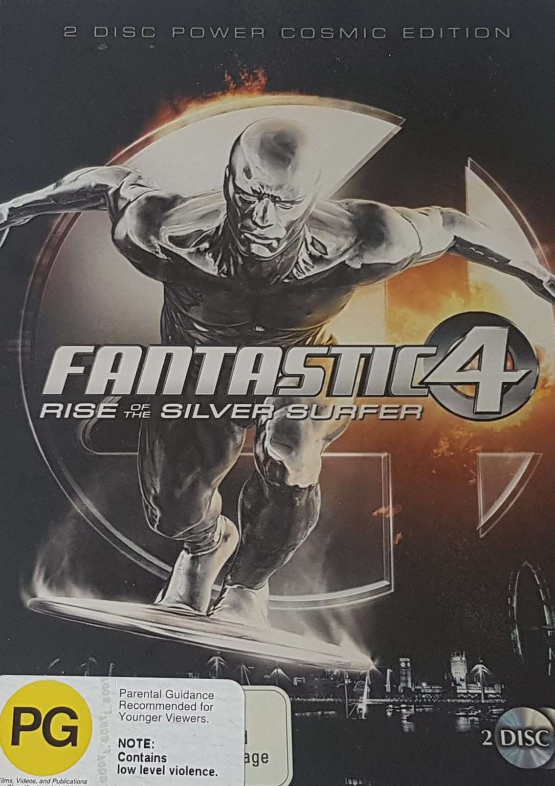 Fantastic 4: Rise of the Silver Surfer 2 Disc Power Cosmic Edition