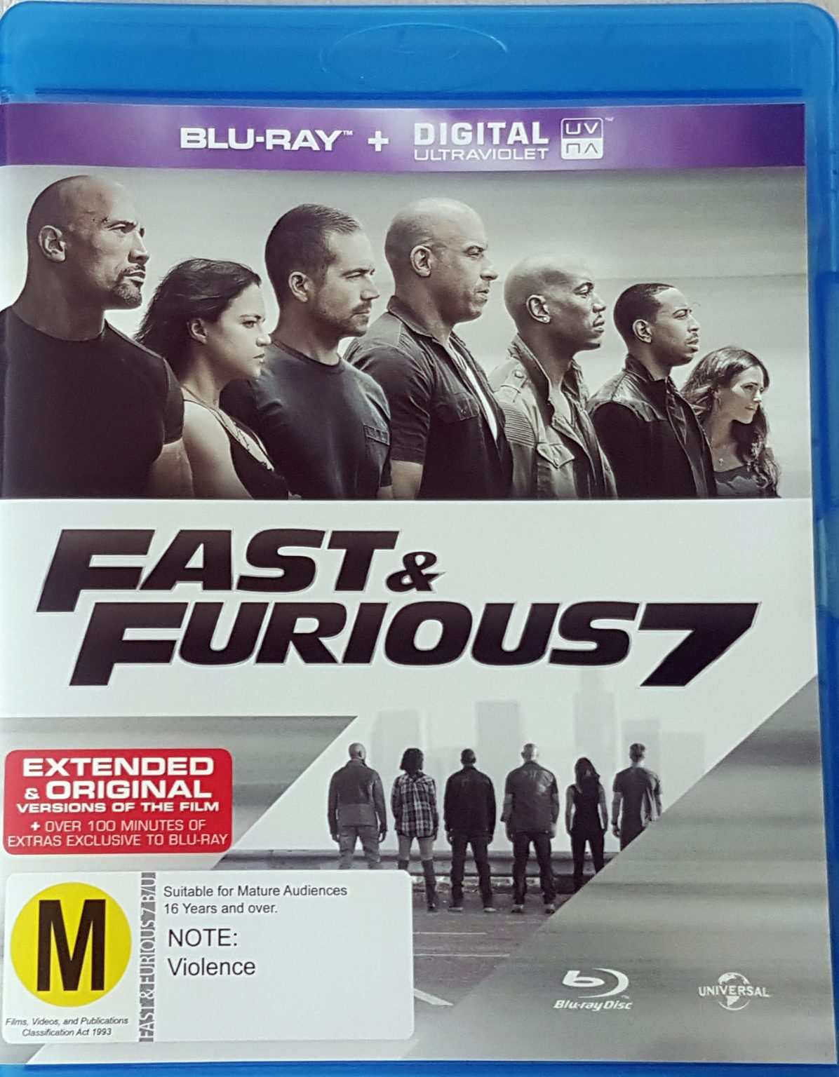 Fast & Furious 7 (Blu Ray) Default Title