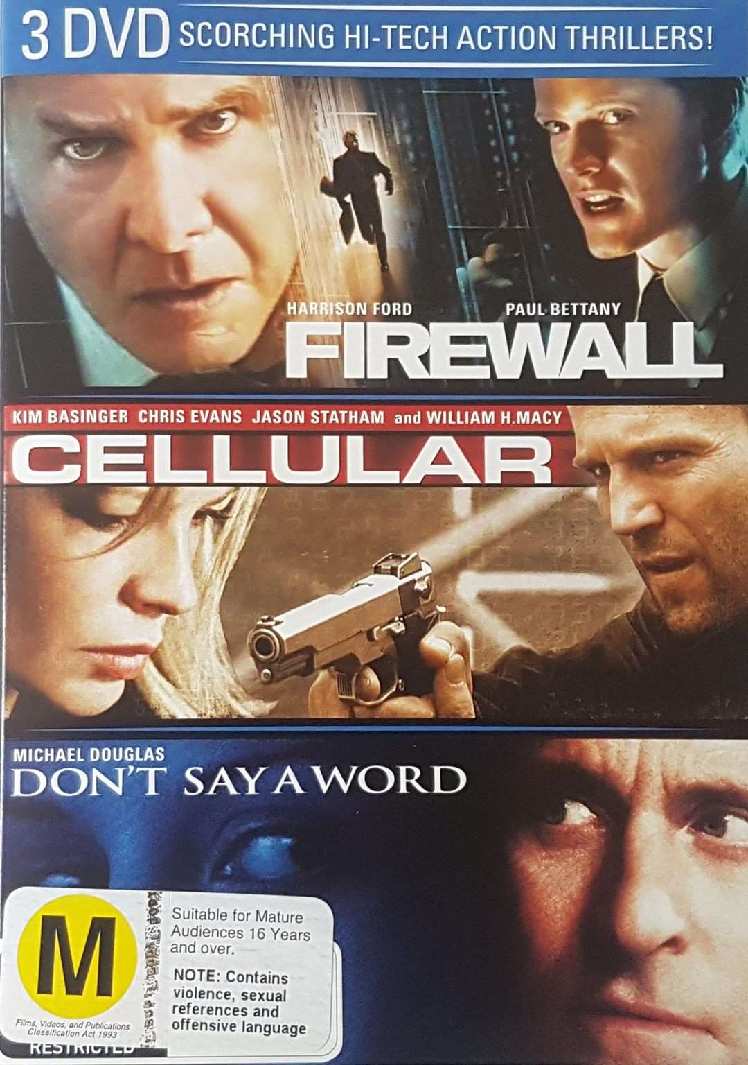 Firewall / Cellular / Don't Say a Word