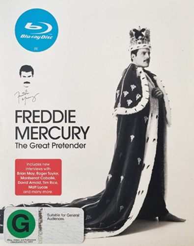 Freddie Mercury: The Great Pretender (Blu Ray) Default Title
