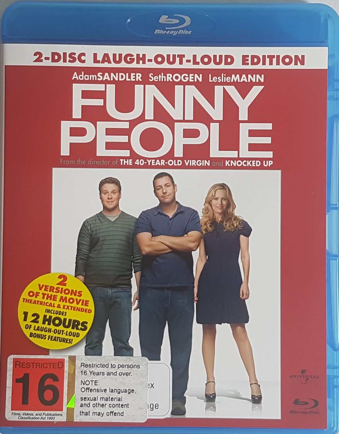 Funny People: 2 Disc Edition (Blu Ray) Default Title