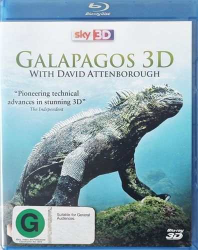 Galapagos with David Attenborough 3D + 2D (Blu Ray) Default Title