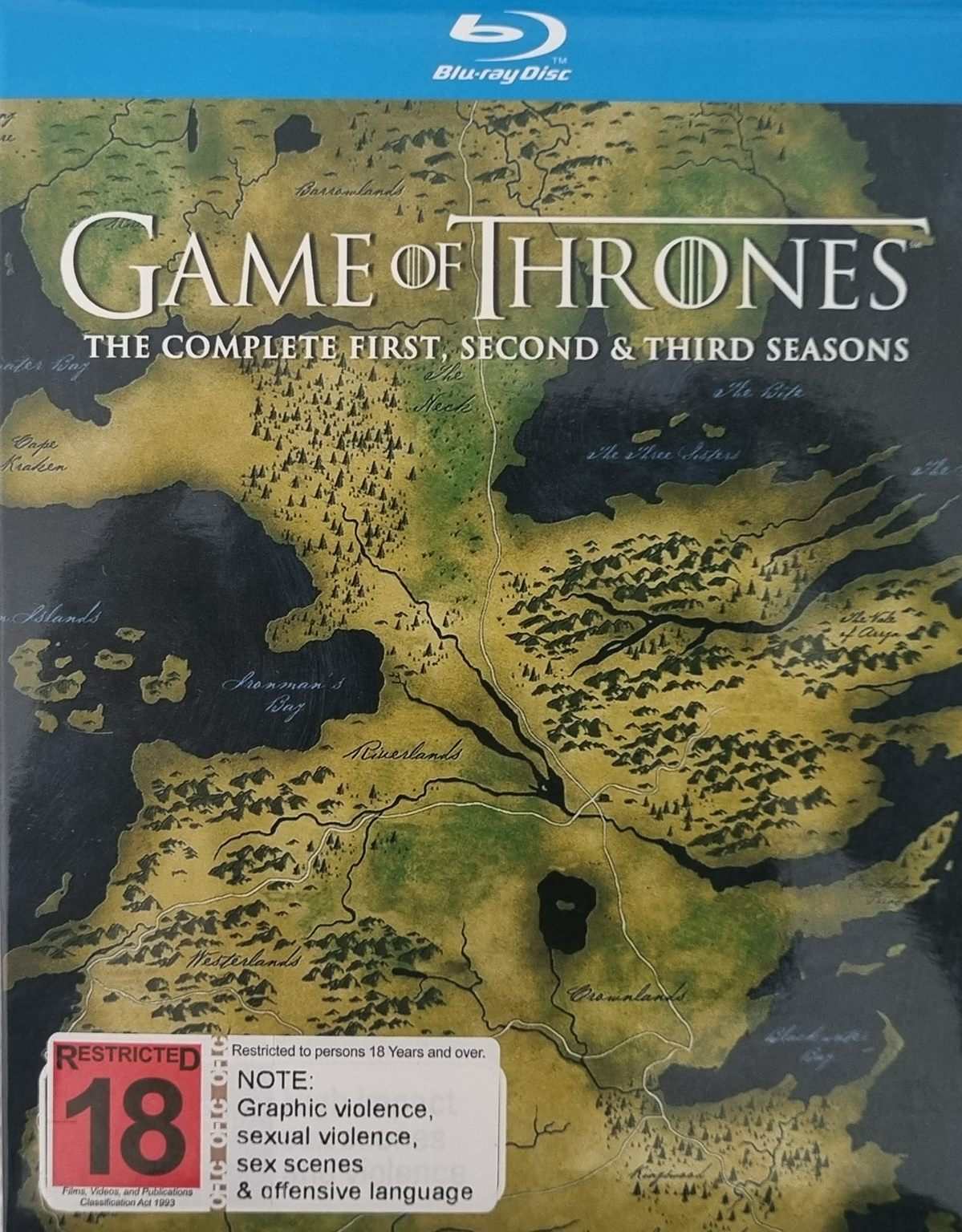 Game of Thrones: The Complete First Second and Third Seasons (Blu Ray) Default Title