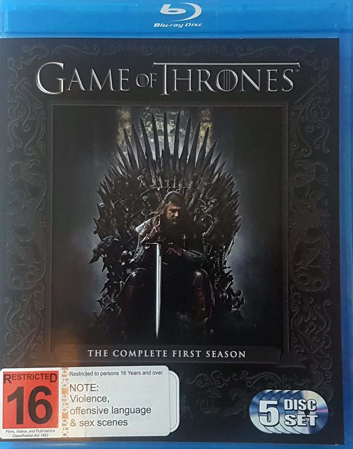 Games of Thrones: The Complete First Season (Blu Ray) Default Title