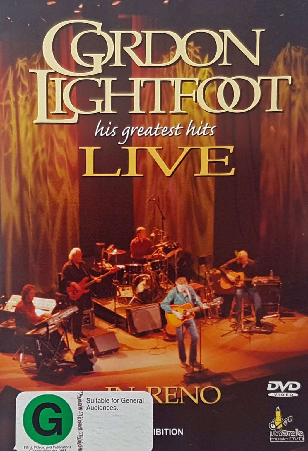 Gordon Lightfoot: His Greatest Hits Live in Reno
