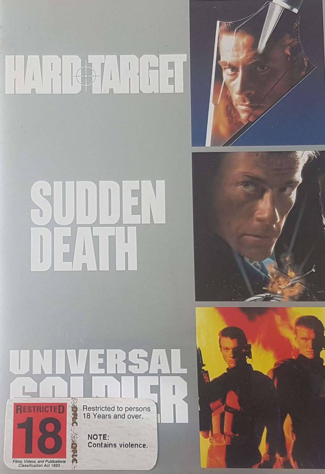 Hard Target / Sudden Death / Universal Soldier