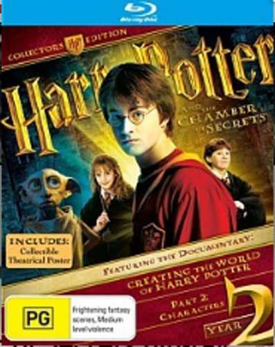 Harry Potter and the the Chamber of Secrets (Blu Ray) 2 Disc Collector's Default Title