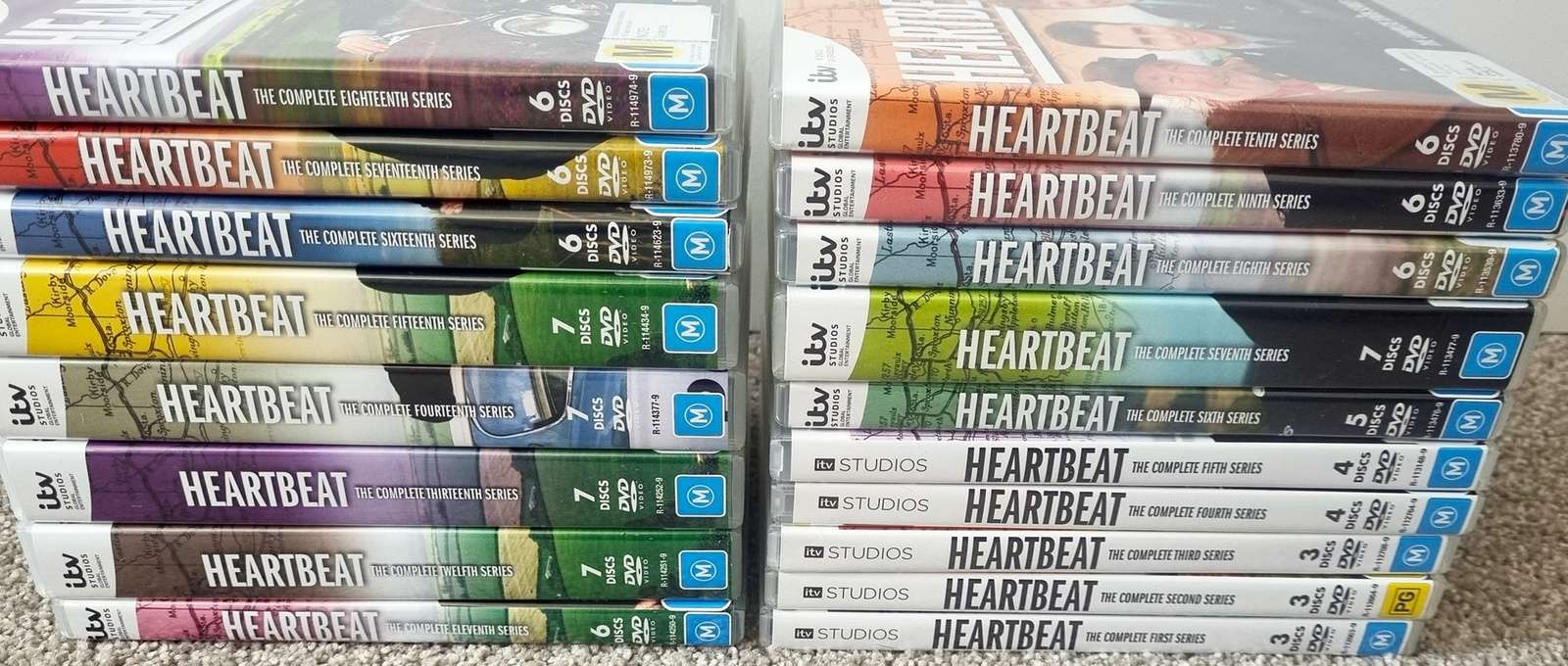 Heartbeat - The Complete Series 1-18 99 Disc Set