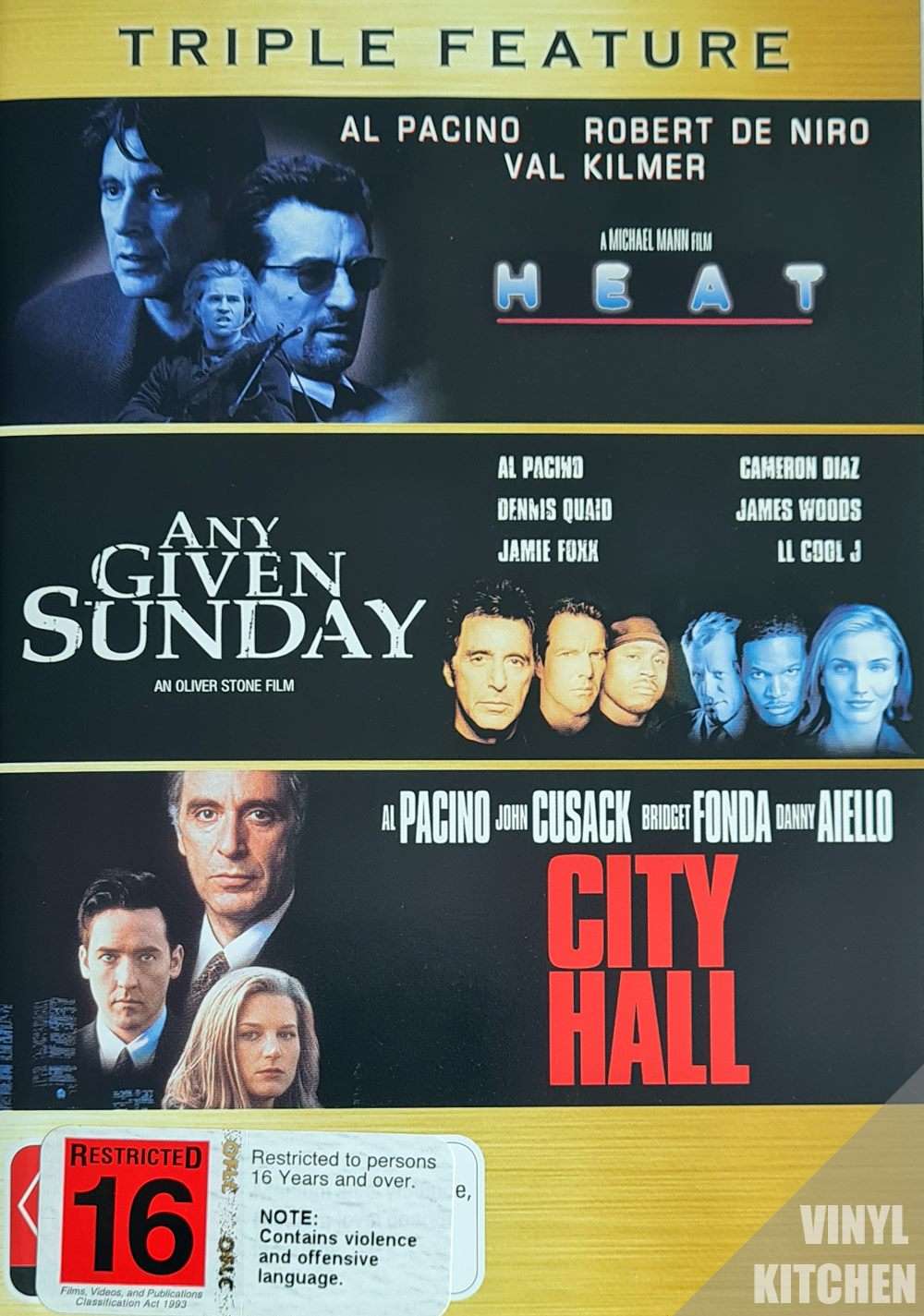 Heat / Any Given Sunday / City Hall