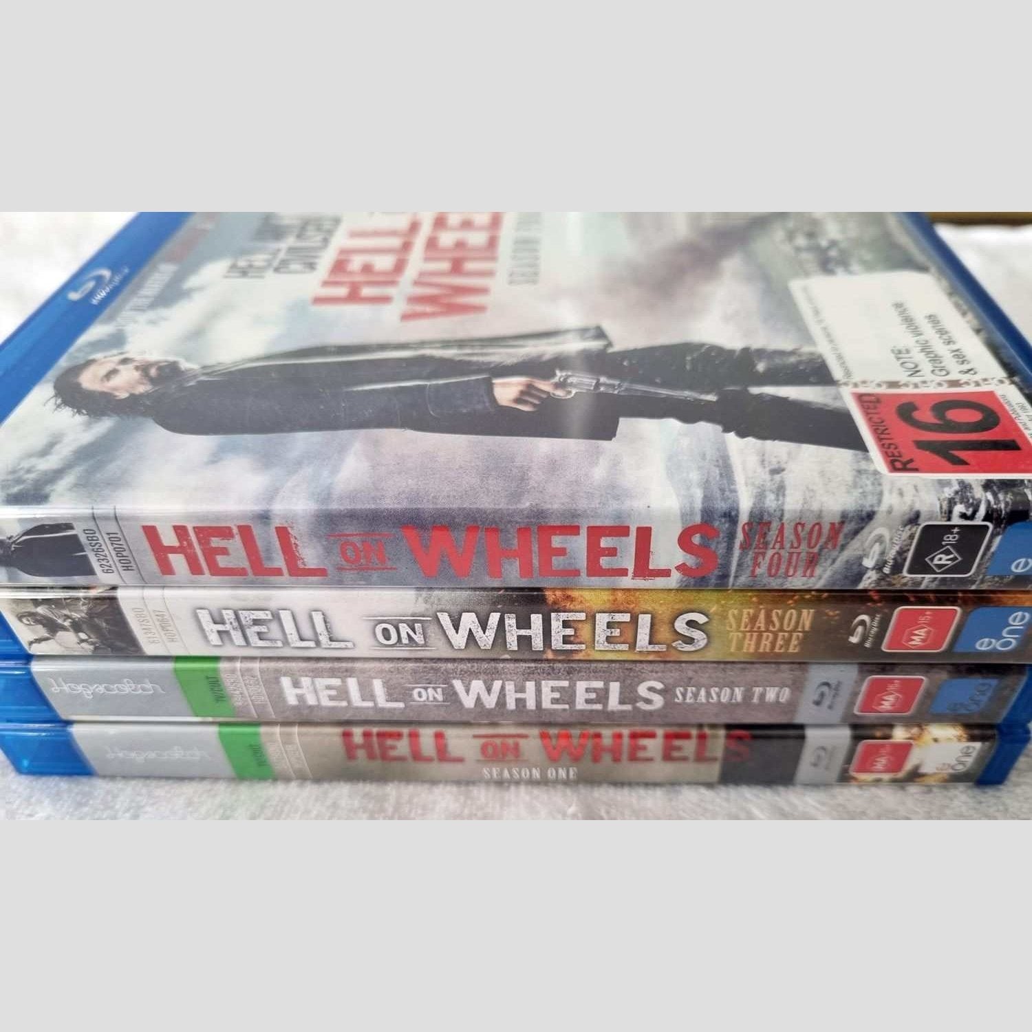 Hell on Wheels Seasons 1-4 (Blu Ray) Default Title