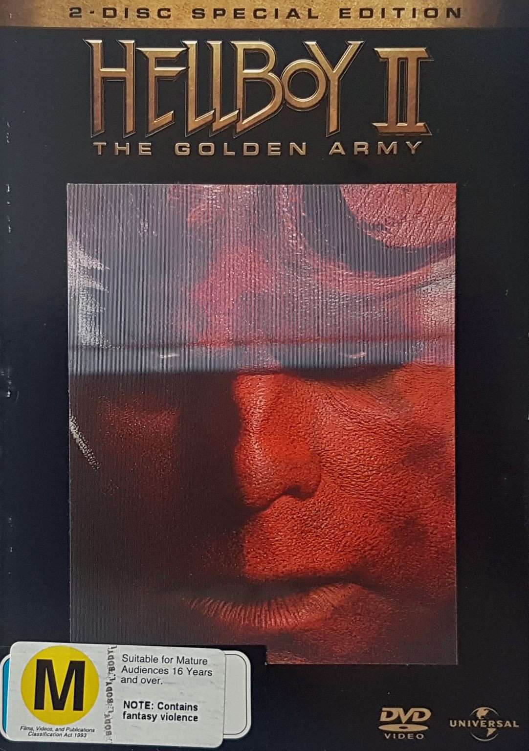 Hellboy II: The Golden Army 2 Disc Special Edition Lenticular cover