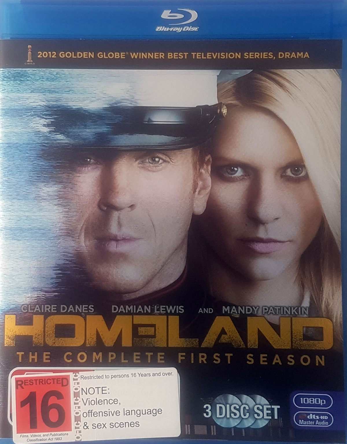Homeland: The Complete First Season (Blu Ray) Default Title