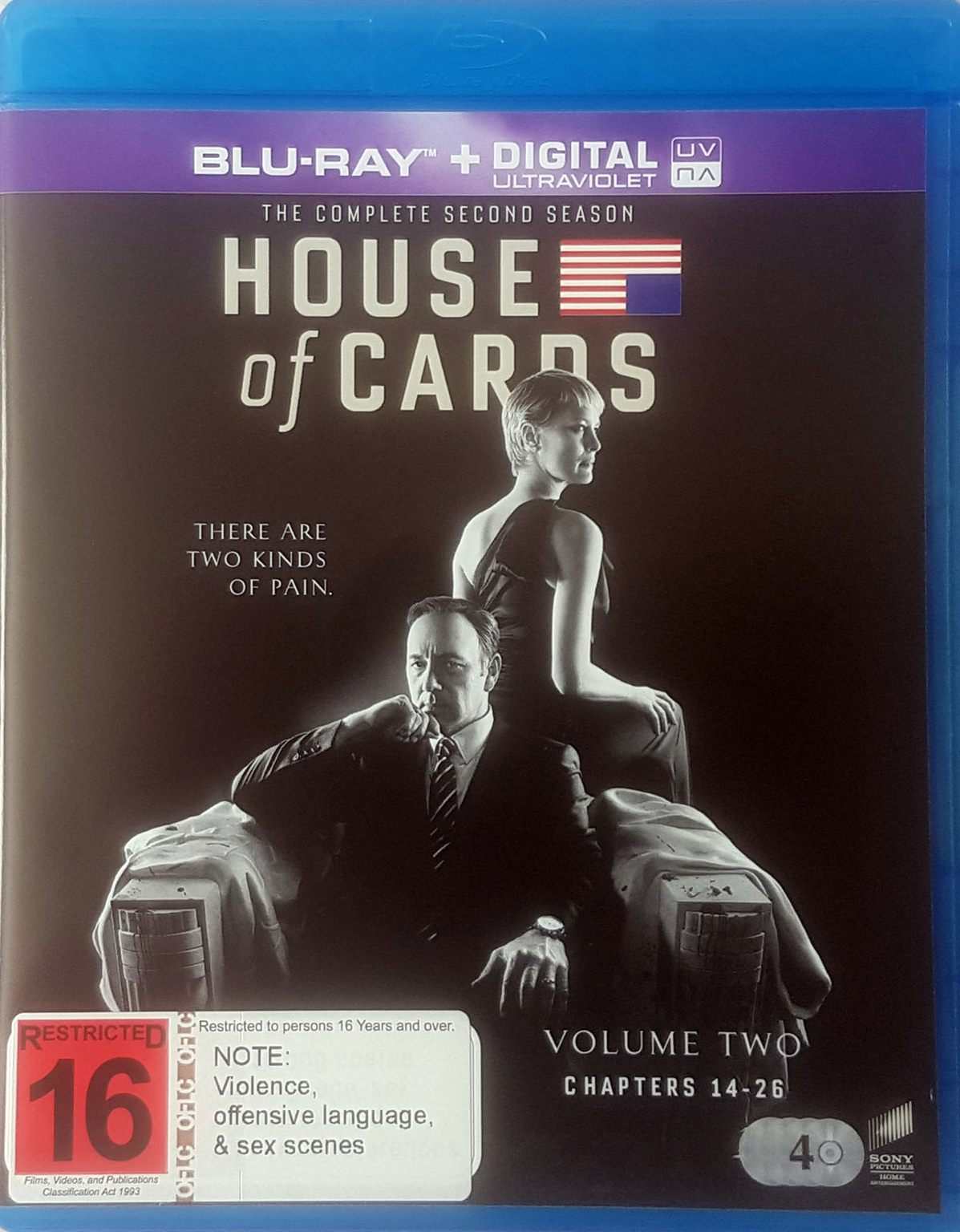 House of Cards: The Complete Two Season (Blu Ray) Default Title