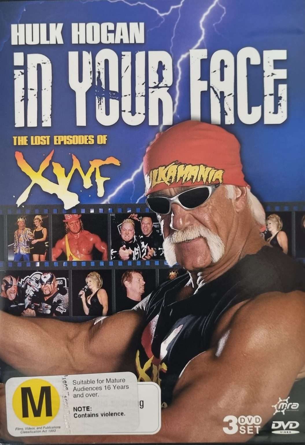 Hulk Hogan: In Your Face - The Lost Episodes of XWF 3 Disc Set