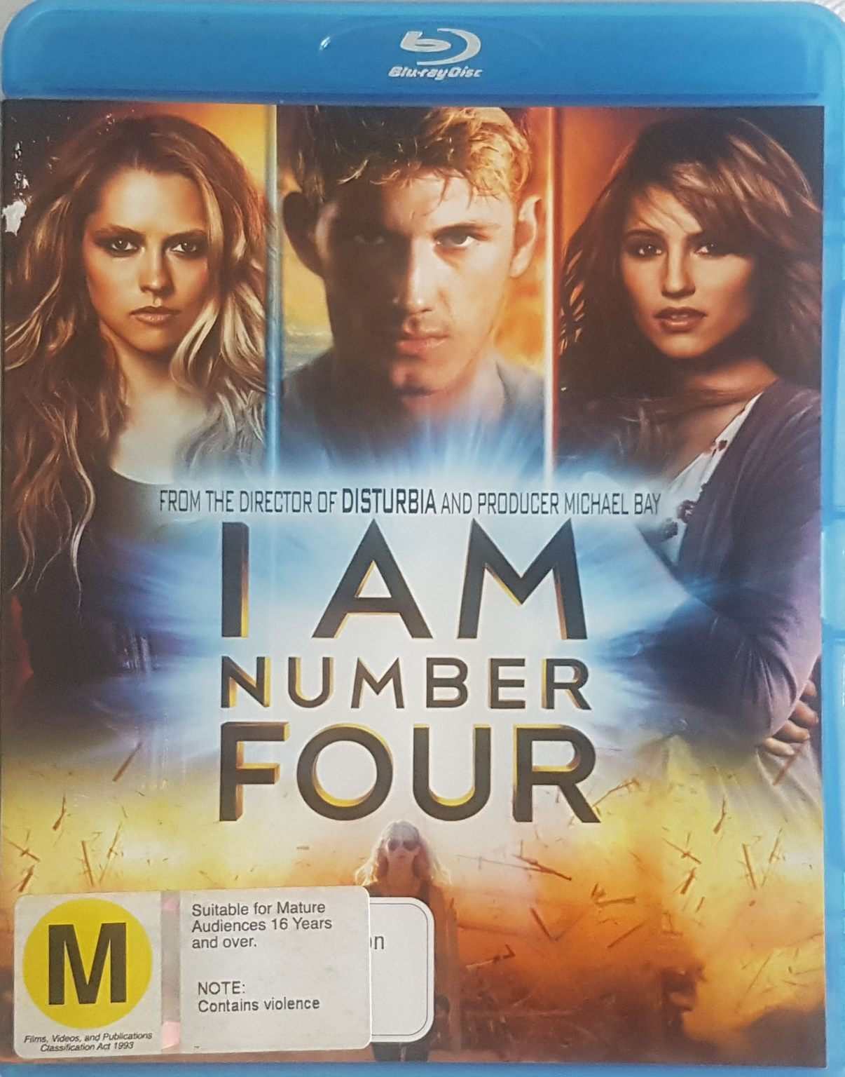 I Am Number Four (Blu Ray) + DVD Default Title