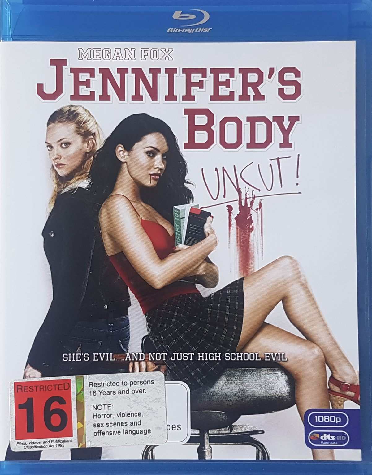 Jennifer's Body: Uncut (Blu Ray) Default Title