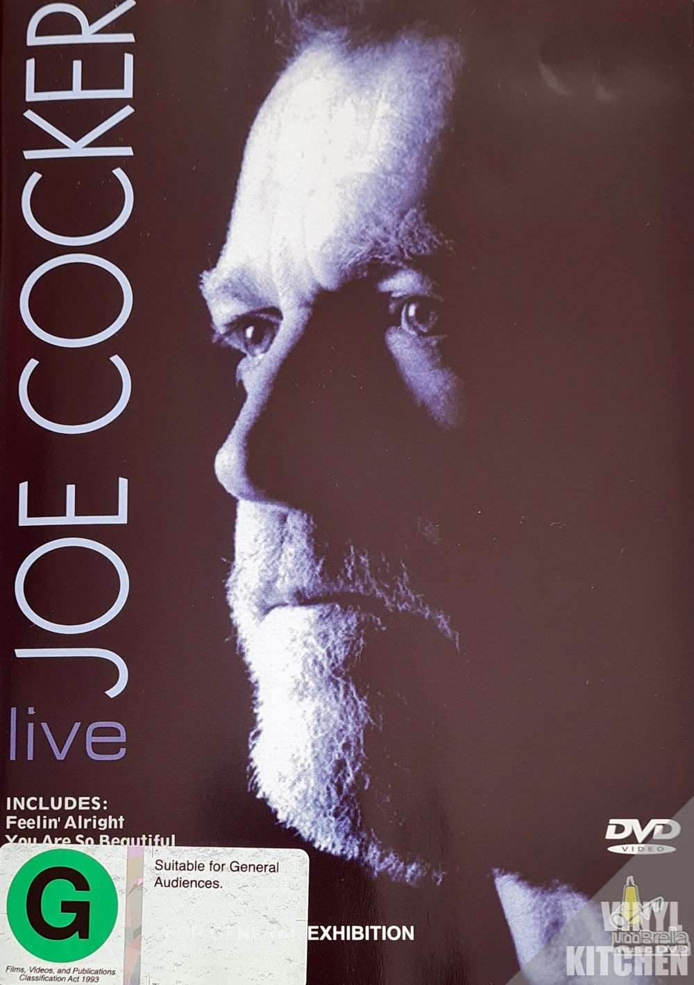 Joe Cocker Live DVD Joe cocker live dvd
