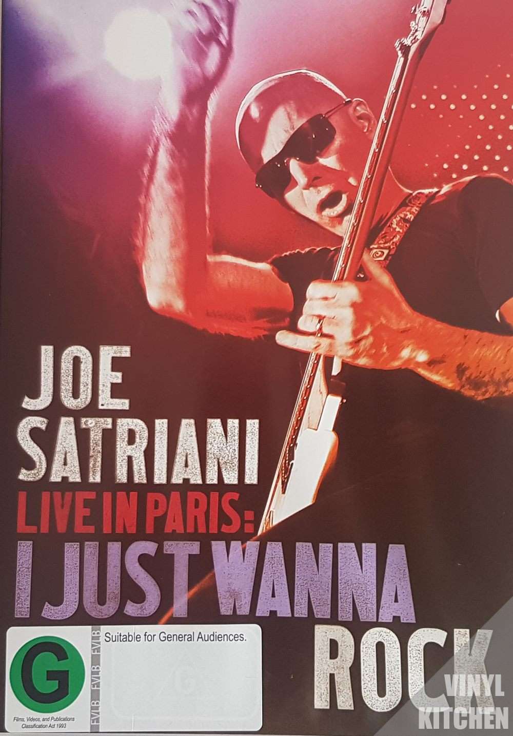 Joe Satriani Live in Paris: I Just Wanna Rock