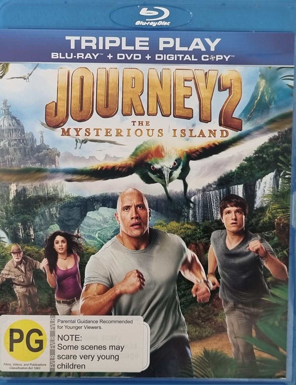 Journey 2 The Mysterious Island (Blu Ray) + DVD Default Title