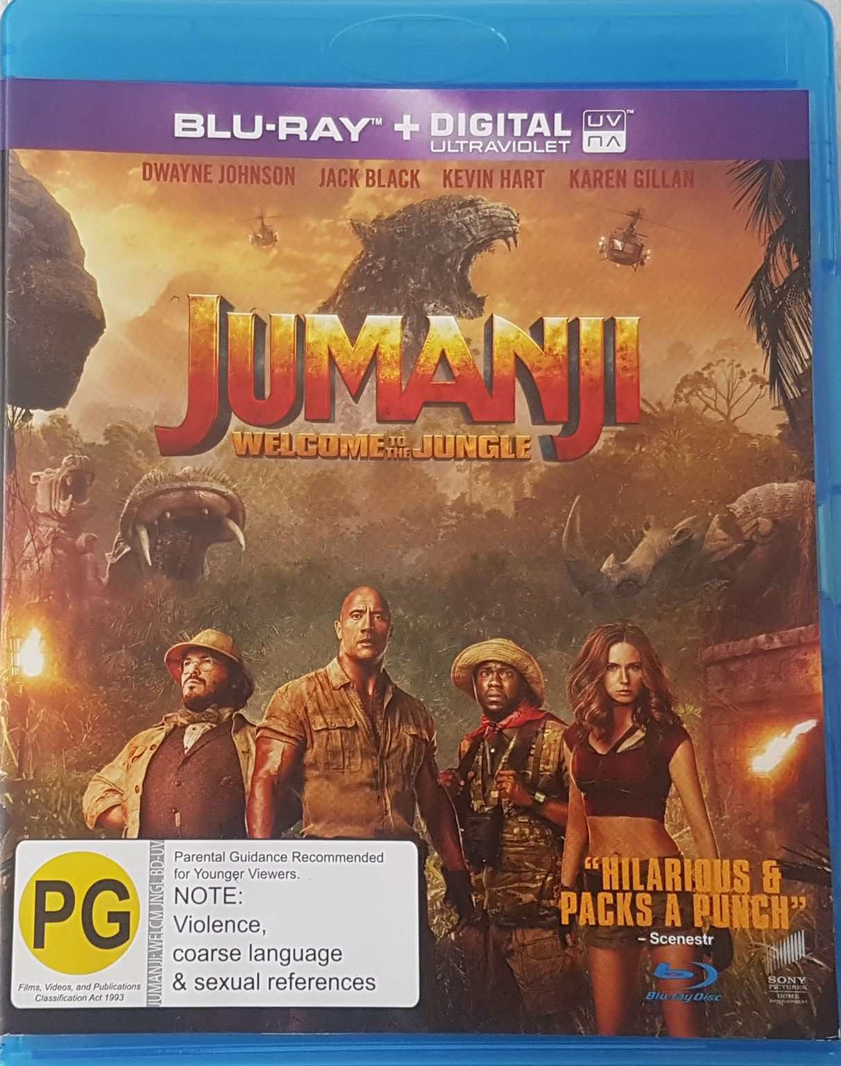 Jumanji: Welcome to the Jungle (Blu Ray) Default Title