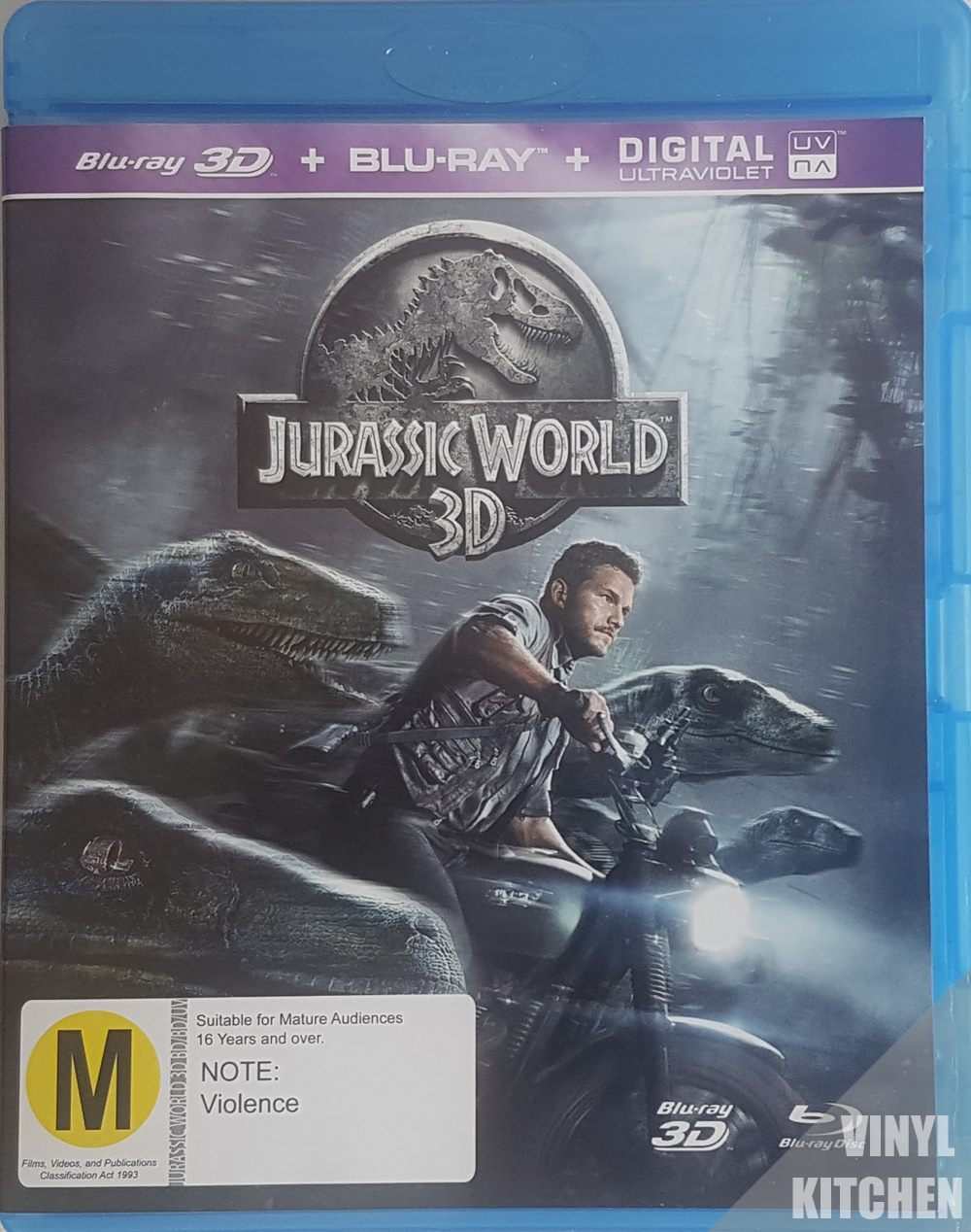 Jurassic World 3D Blu-ray/Blu-ray