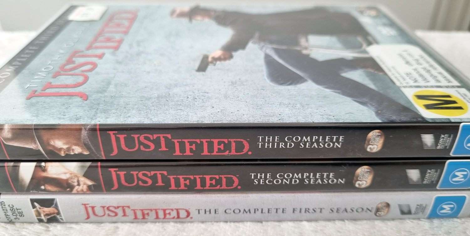 Justified Seasons 1,2,3