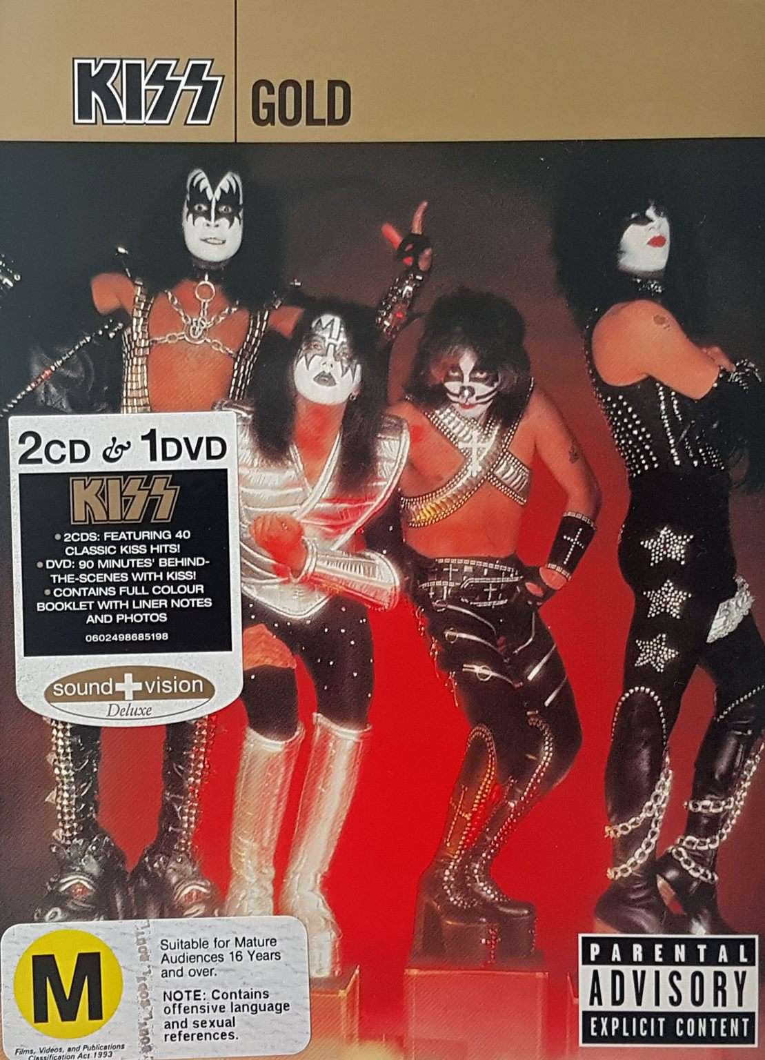 KISS Gold 2CD / 1 DVD