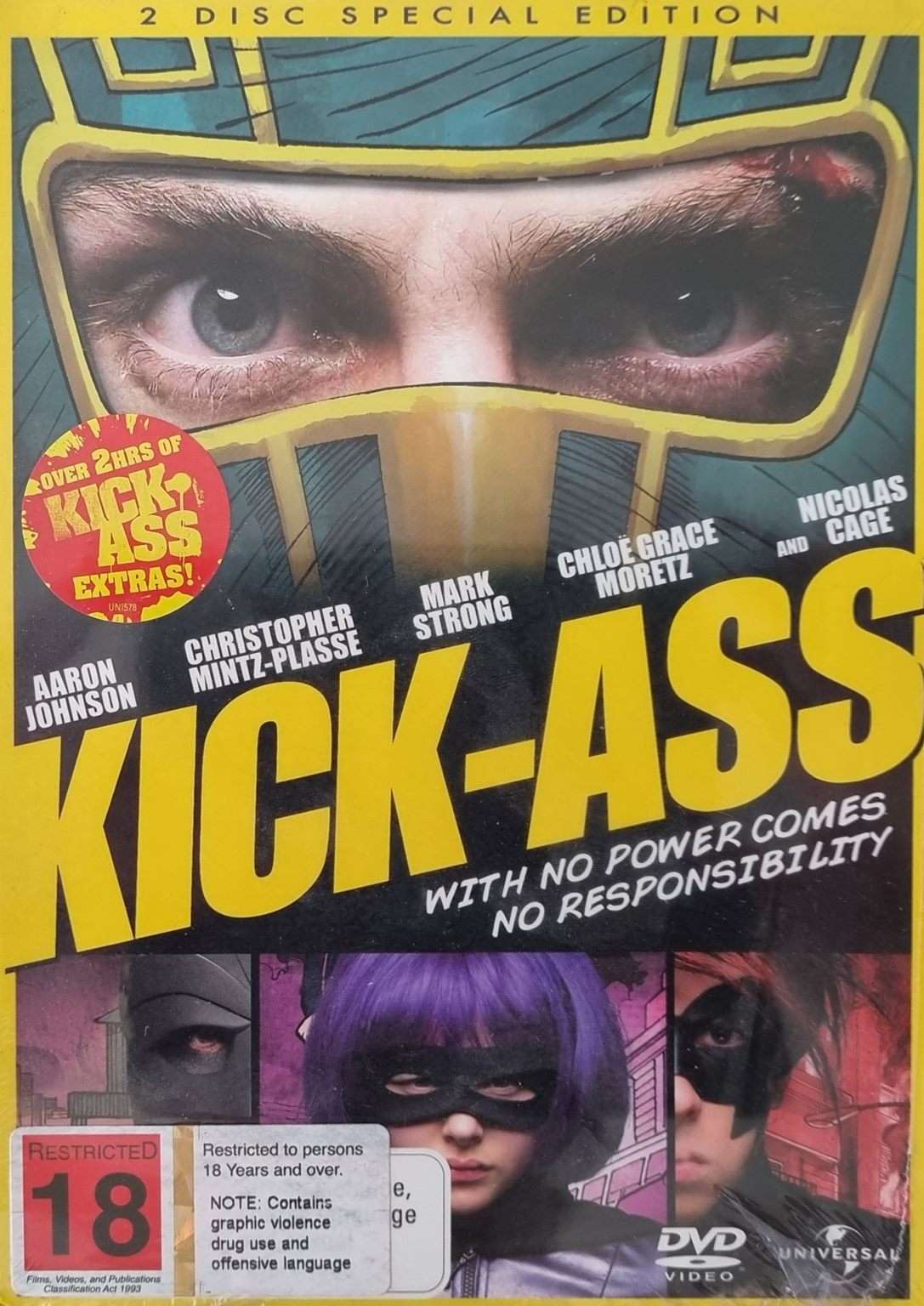 Kick-Ass: Two Disc Special Edition Brand New