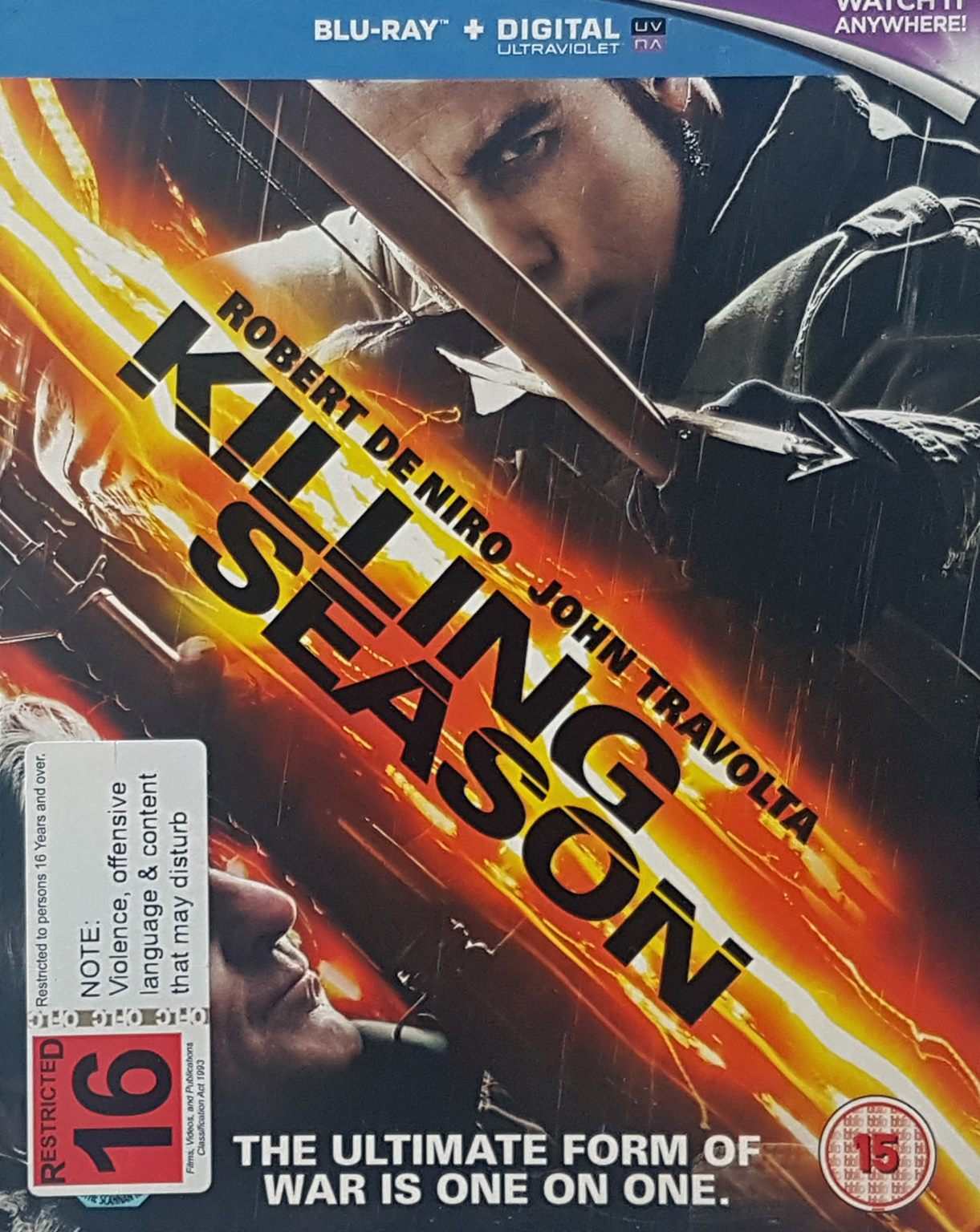 Killing Season Blu Ray Brand New