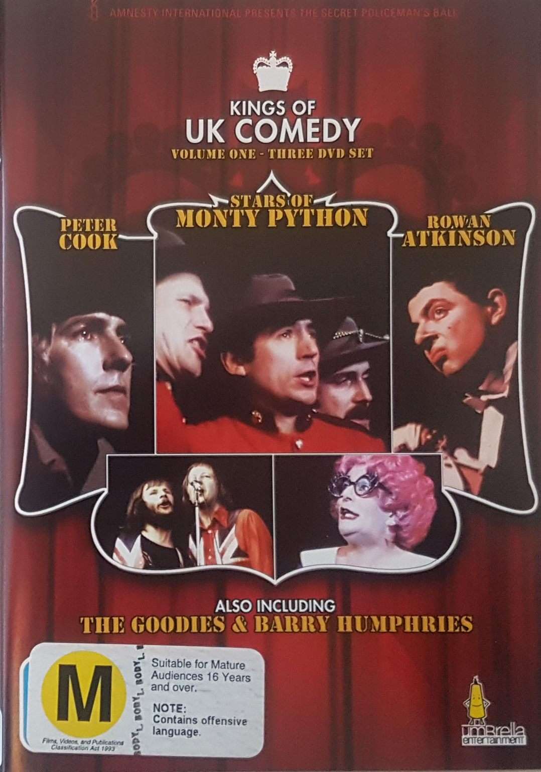Kings of UK Comedy Volume 1: Monty Python, Peter Cook, Rowan Atkinson and more
