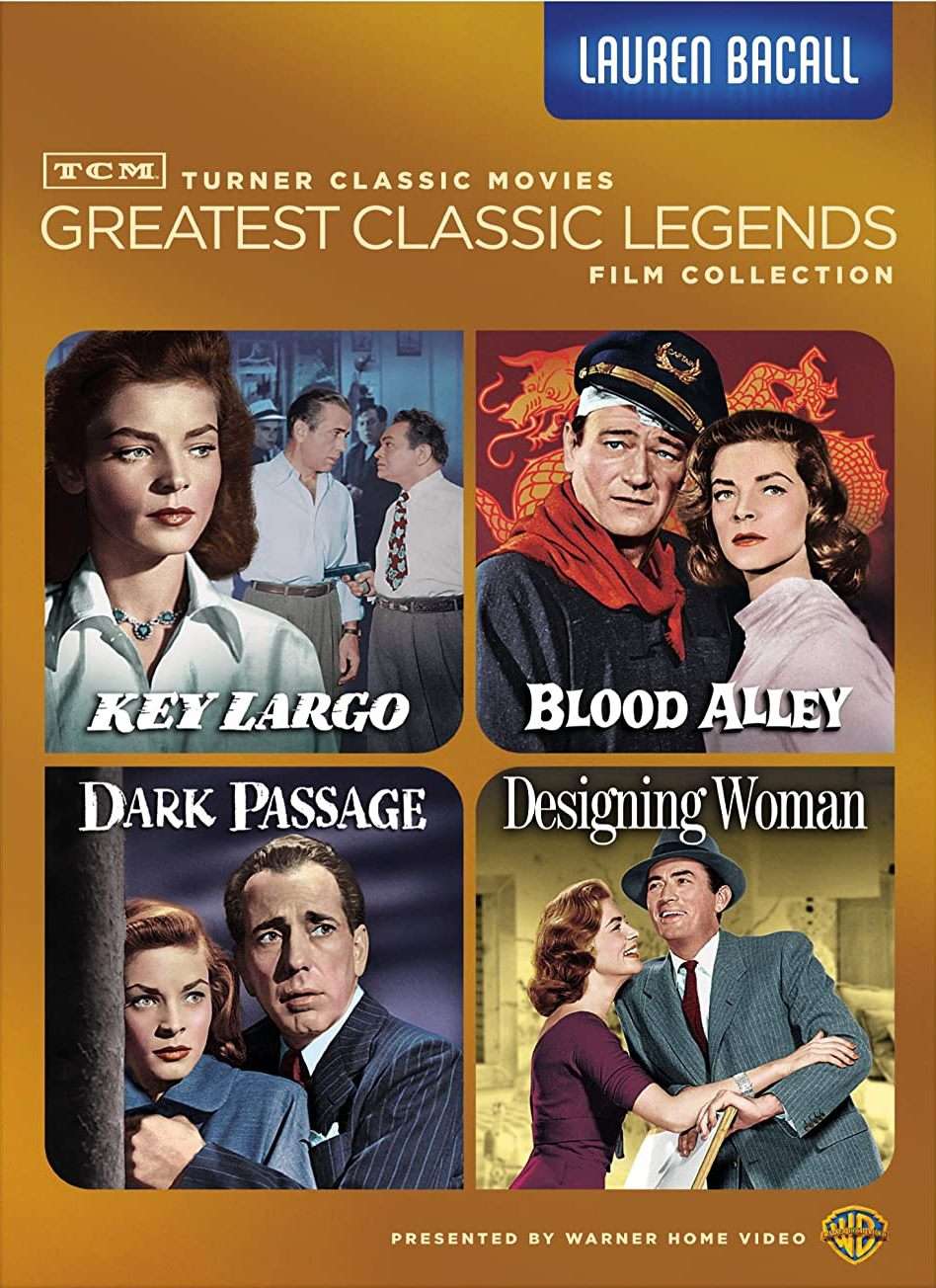 Lauren Bacall Key Largo / Blood Alley / Dark Passage / Designing Woman