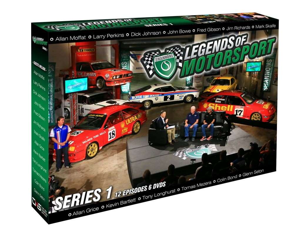 Legends of Motorsport Series 1 6 Discs