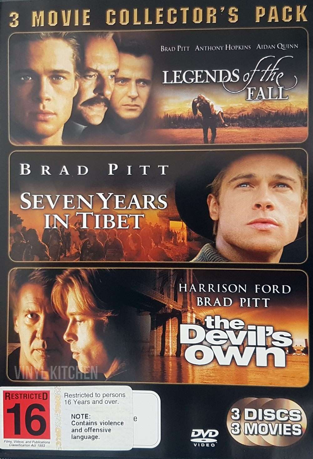 Legends of the Fall / Seven Years in Tibet / The Devil's Own