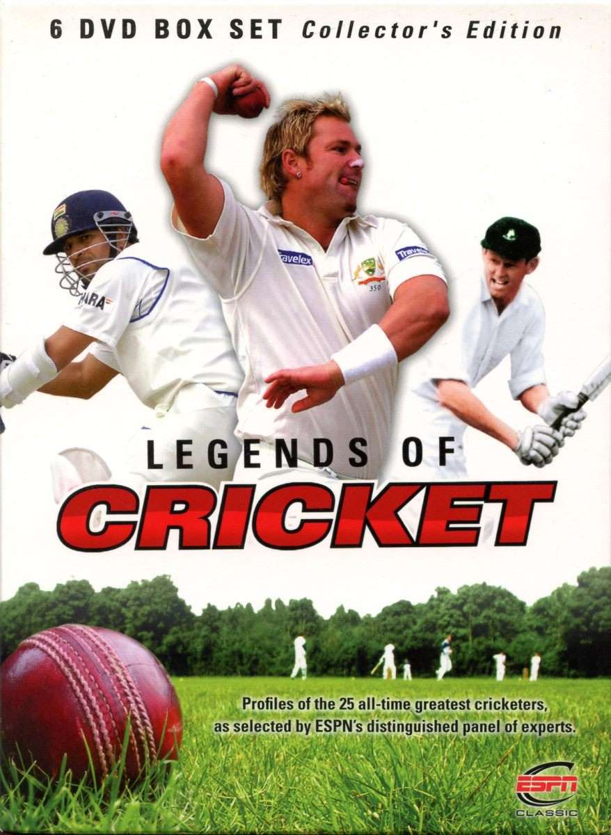 Legends of Cricket: 6 DVD Box Set Collector's Edition Brand New